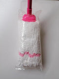 Round microfibre mop - pink