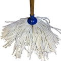 Hygienic fan mop - complete blue