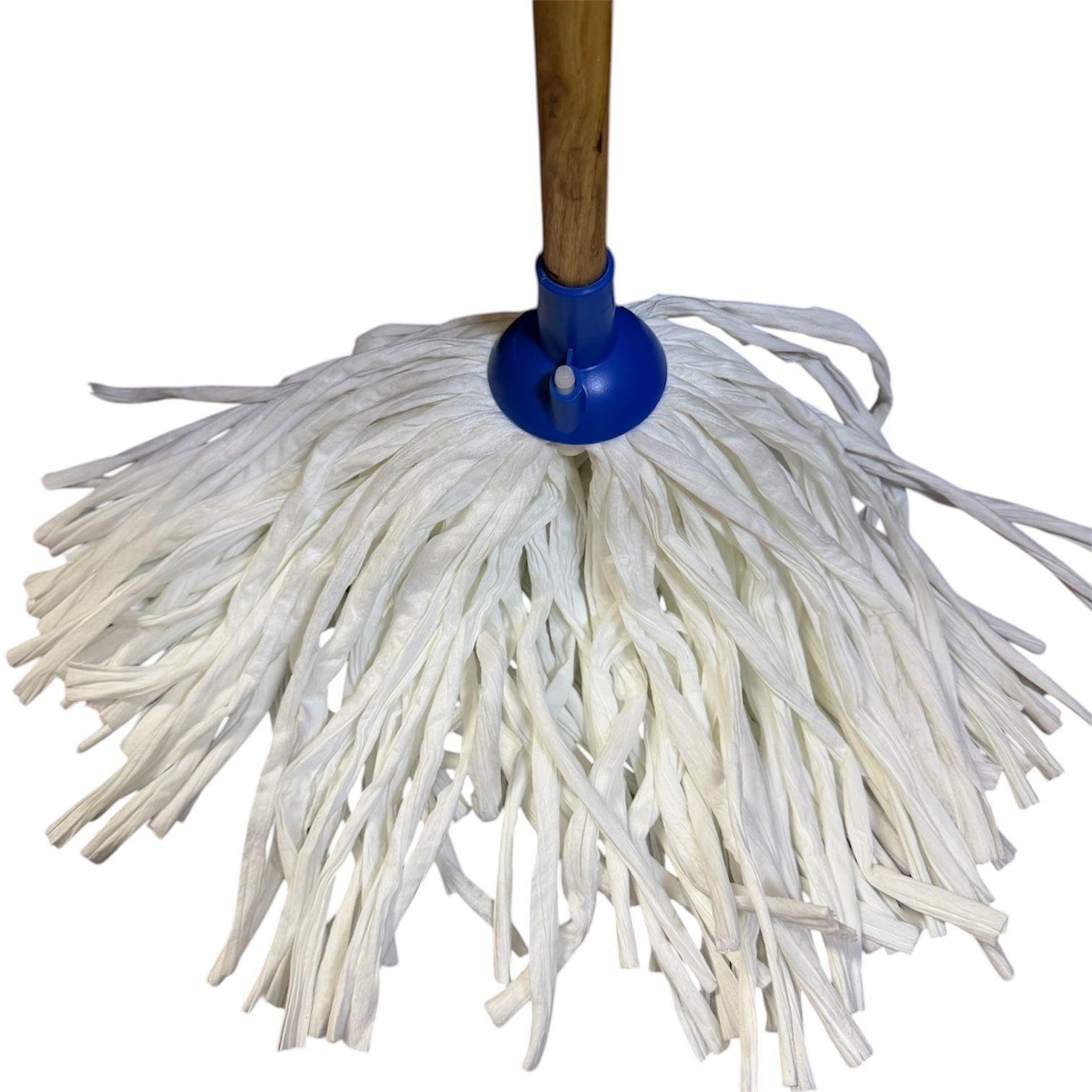 Hygienic fan mop - complete blue