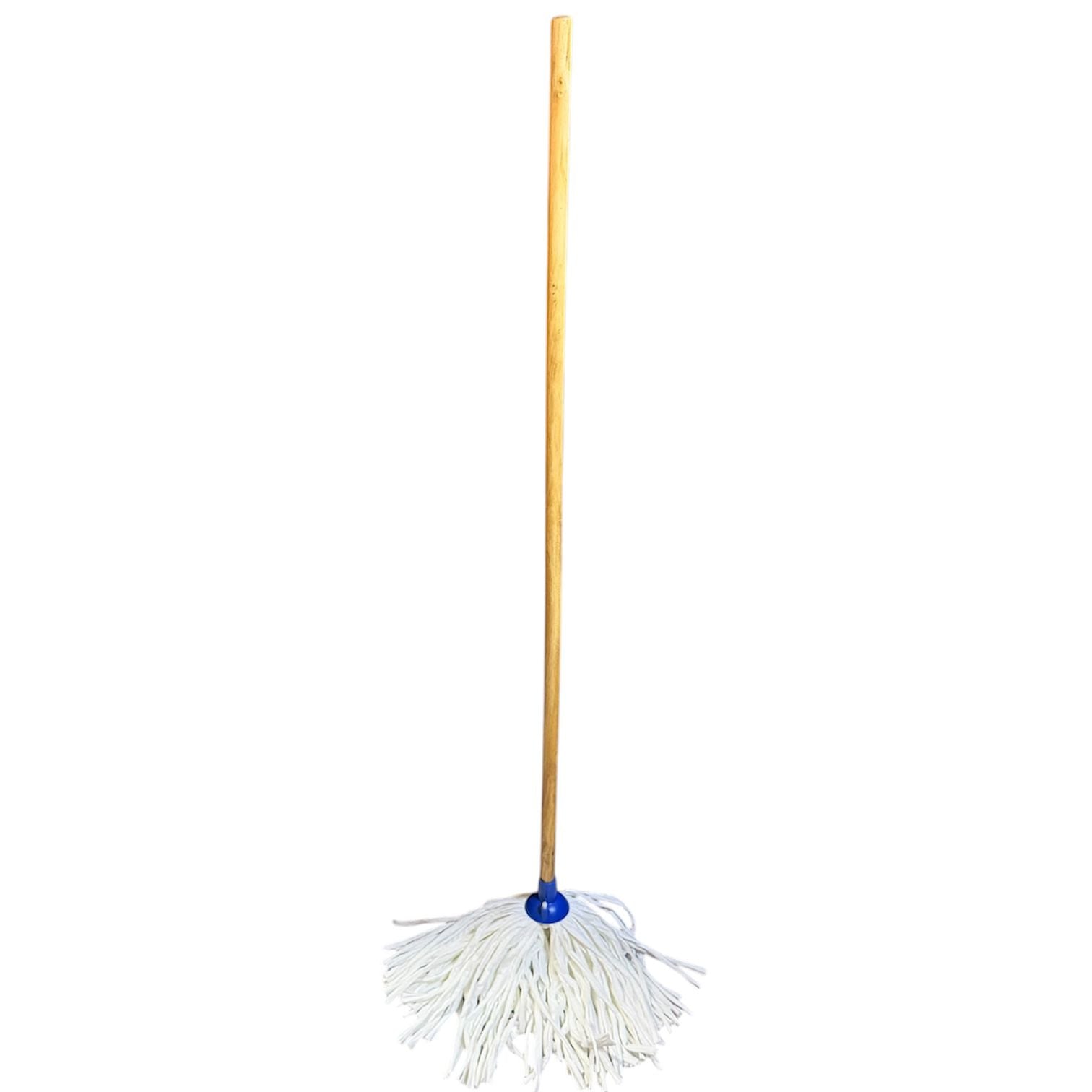 Hygienic fan mop - complete blue