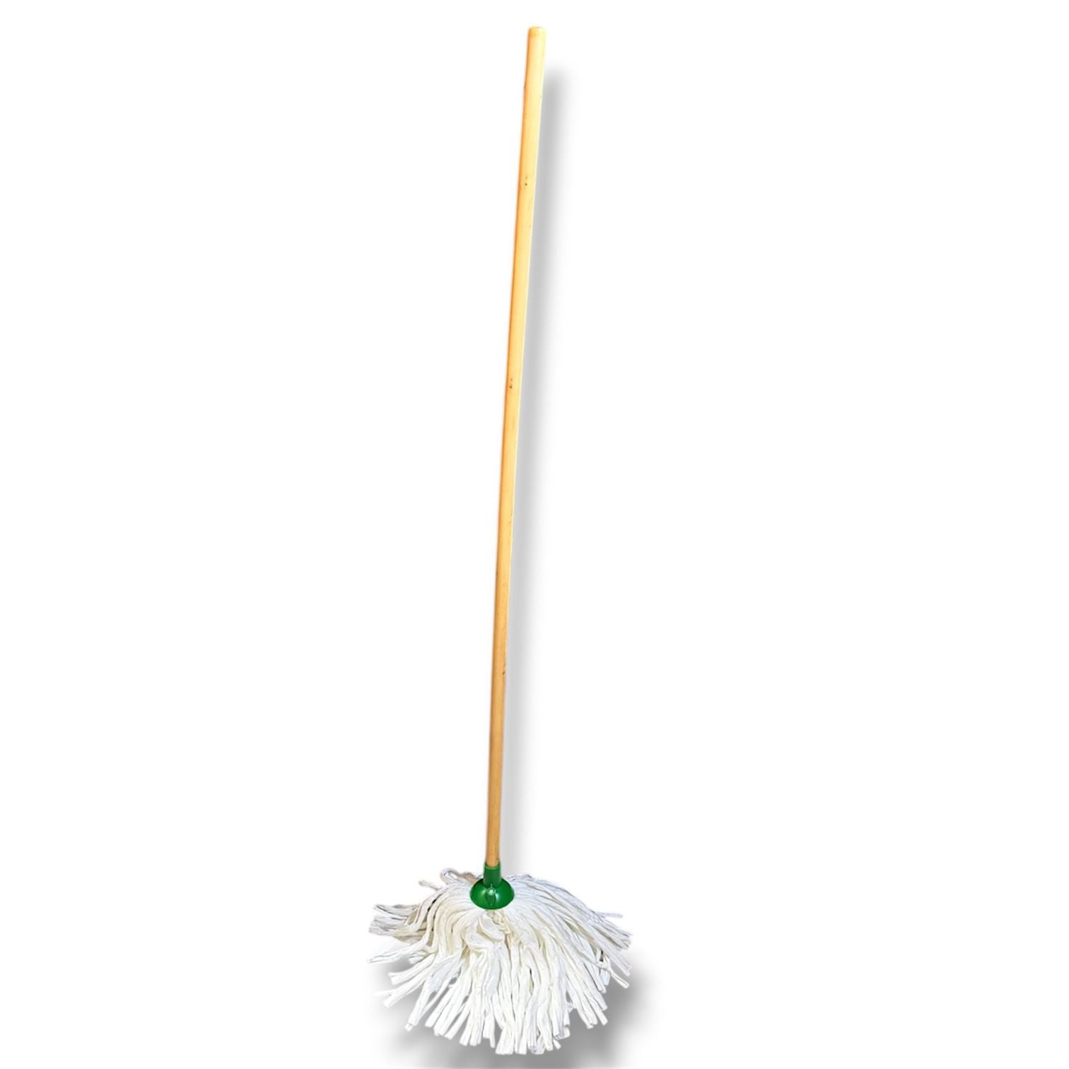 Hygienic fan mop - complete green