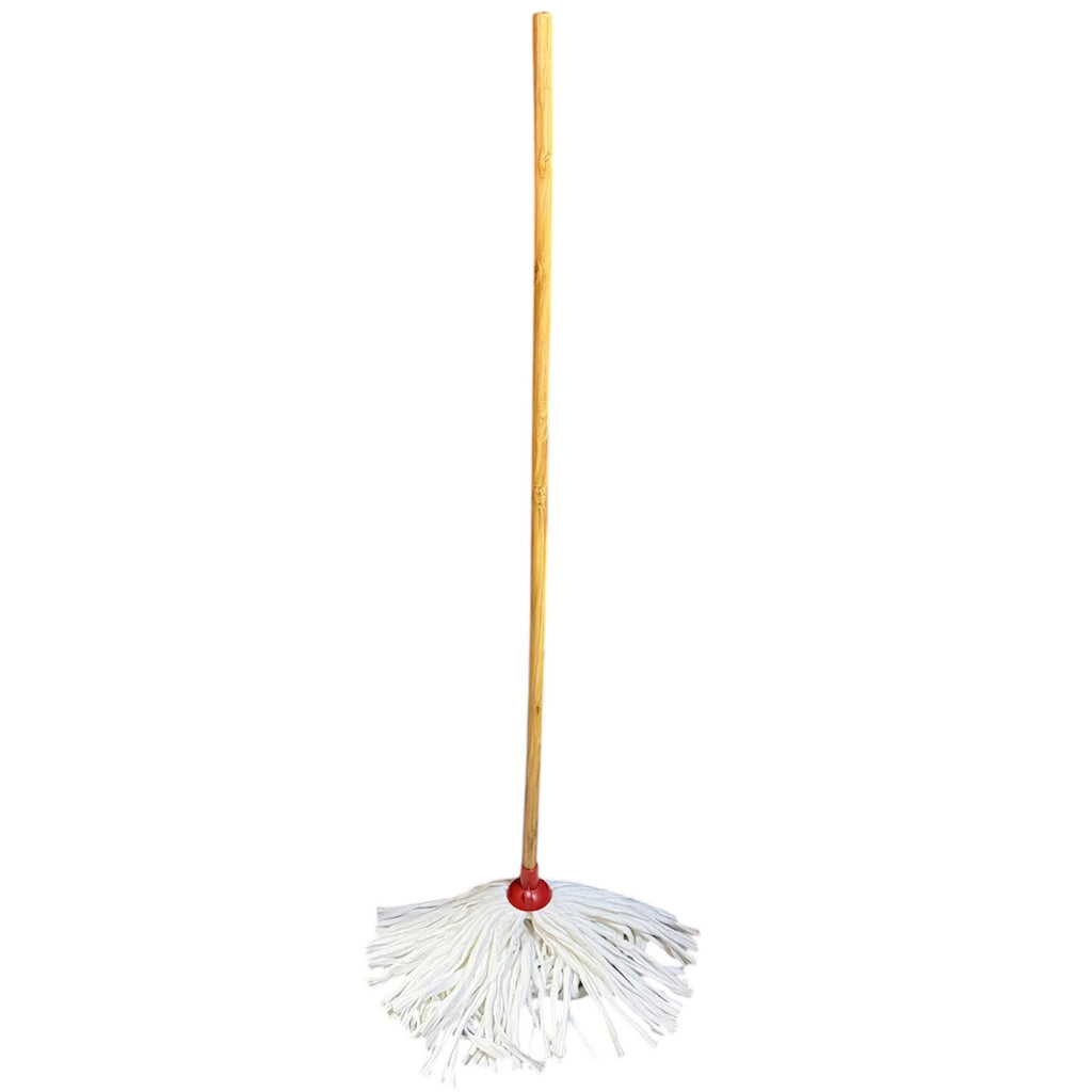 Hygienic fan mop - complete red