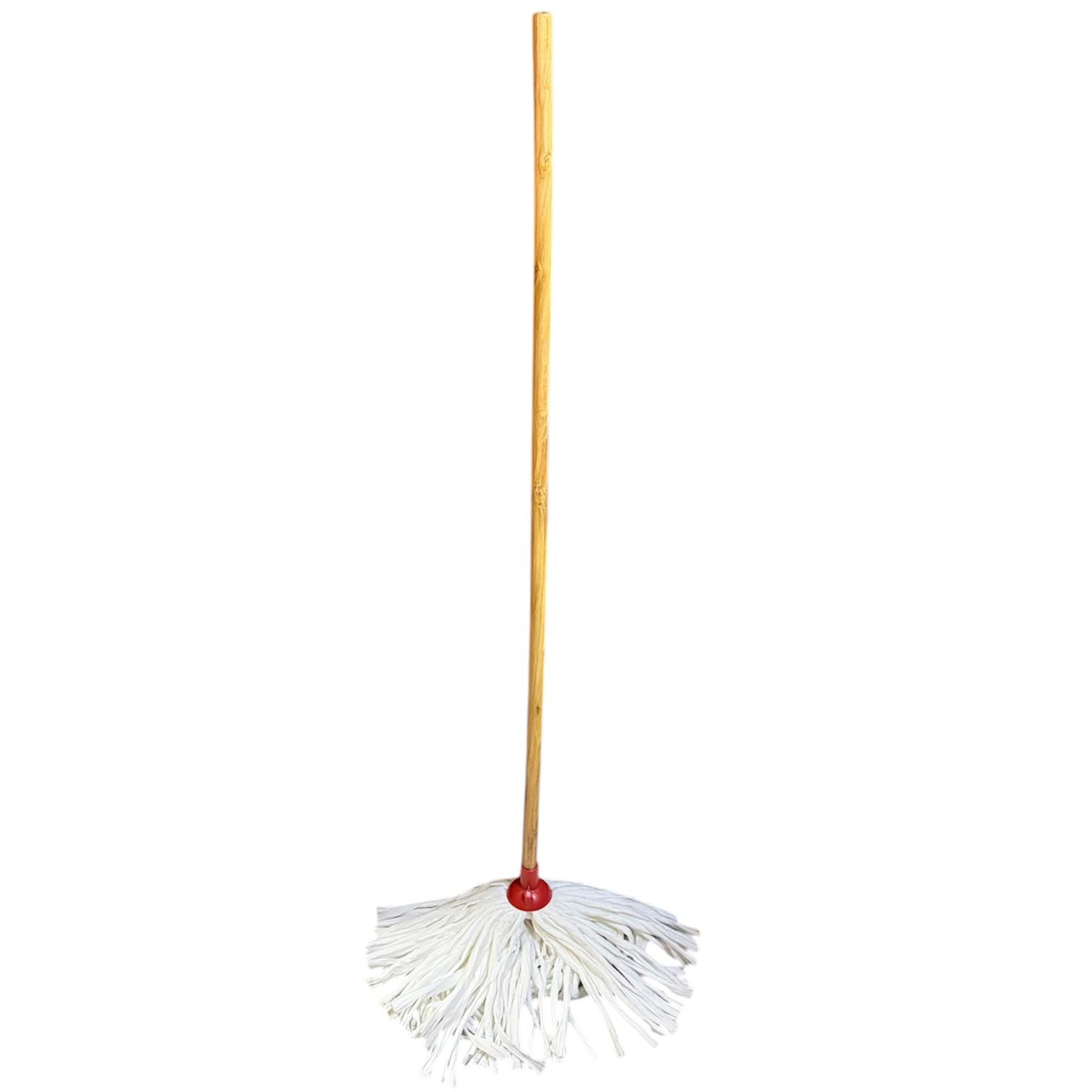 Hygienic fan mop - complete red