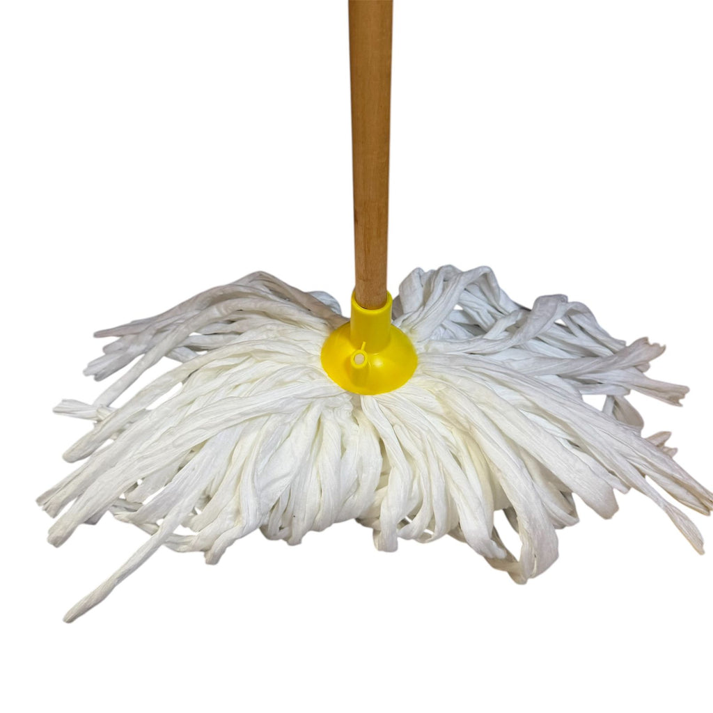 Hygienic fan mop - complete yellow