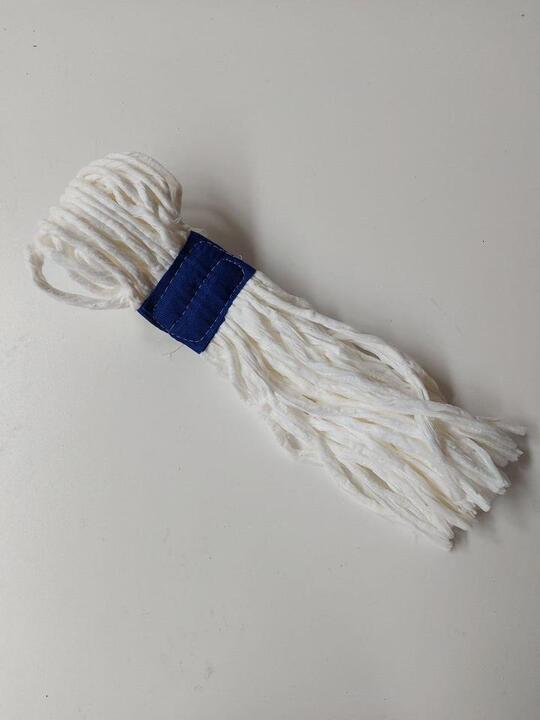 Hygienic fan mop - head only blue