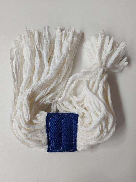 Hygienic fan mop - head only blue