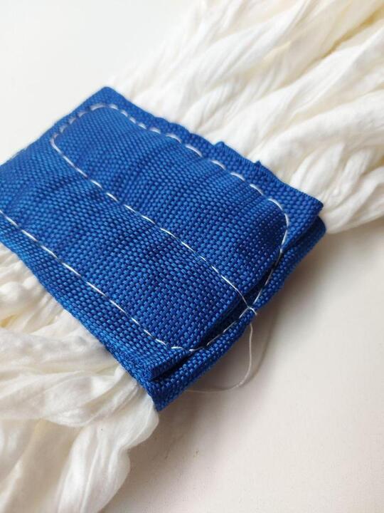 Hygienic fan mop - head only blue