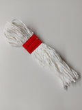 Hygienic fan mop - head only red