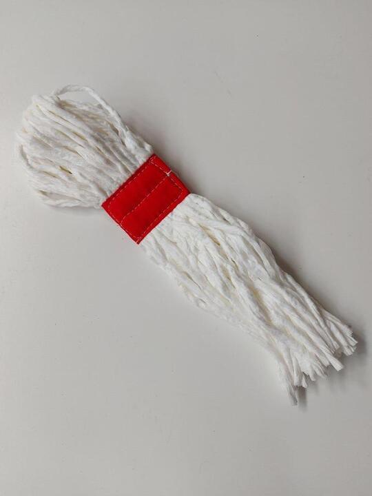 Hygienic fan mop - head only red