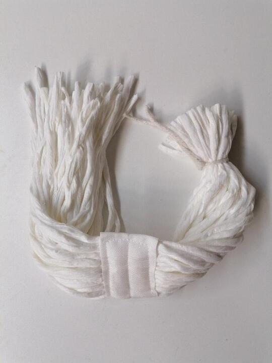 Hygienic fan mop - head only white