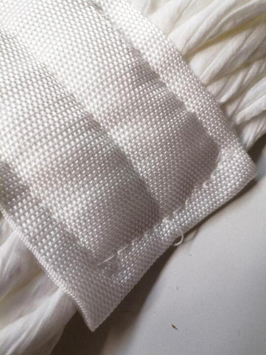 Hygienic fan mop - head only white
