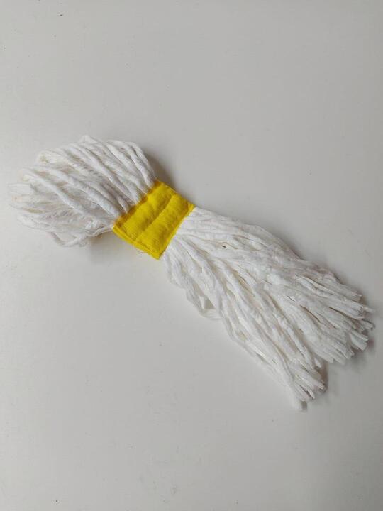 Hygienic fan mop - head only yellow