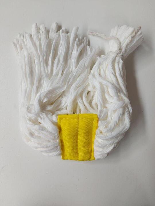 Hygienic fan mop - head only yellow