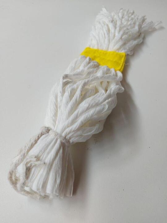 Hygienic fan mop - head only yellow