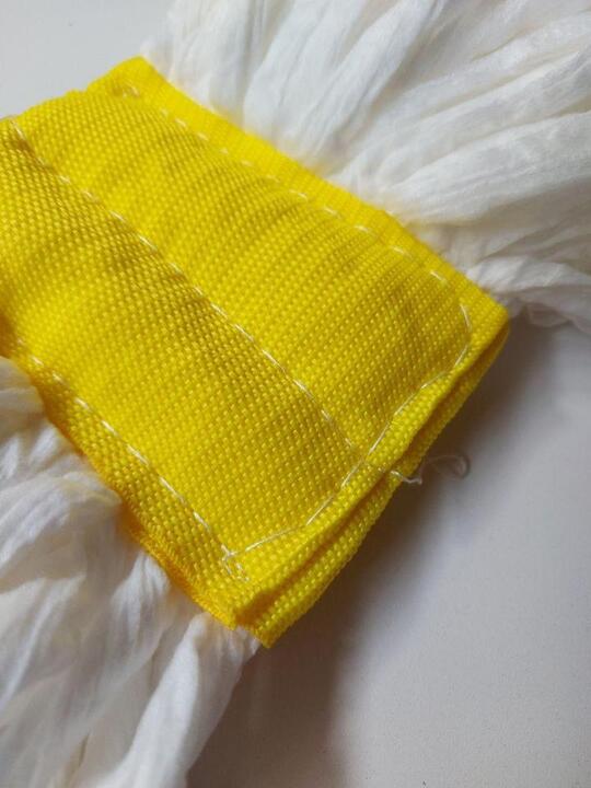 Hygienic fan mop - head only yellow
