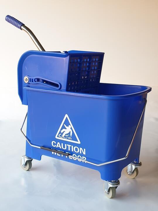 20L Small Family Trolley Blue