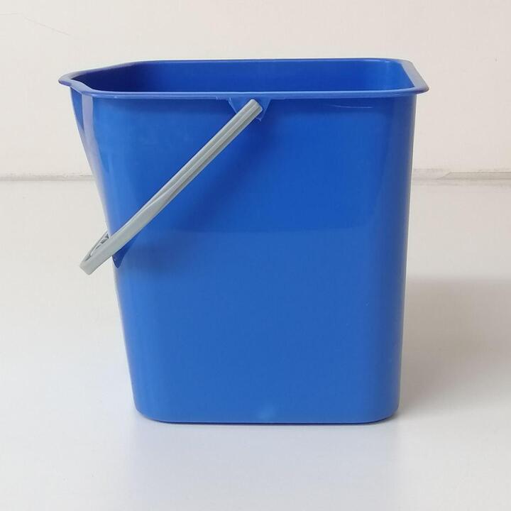 Bucket for trolleys 25L Blue