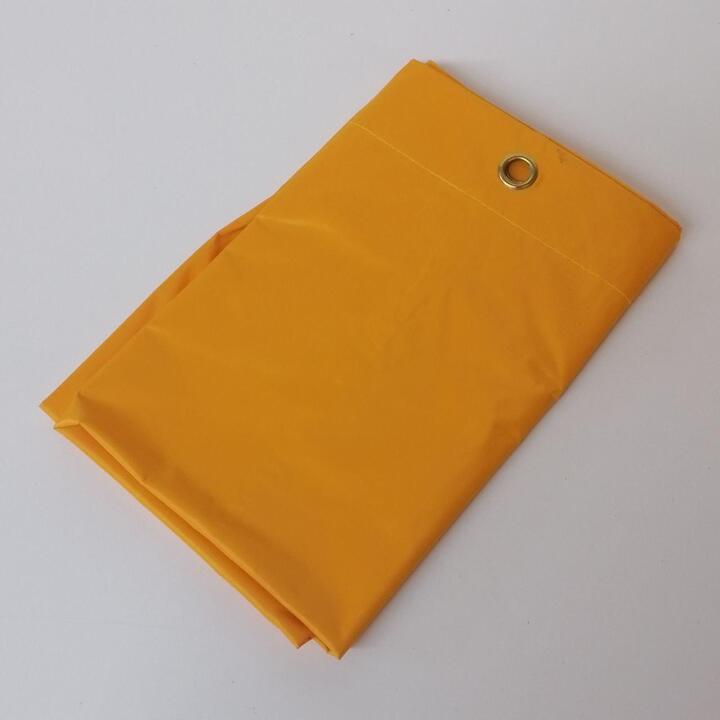 A replacement yellow bag for the janitorial trolleys