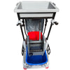 Janitorial Trolley with a Bag, Buckets and Wringer