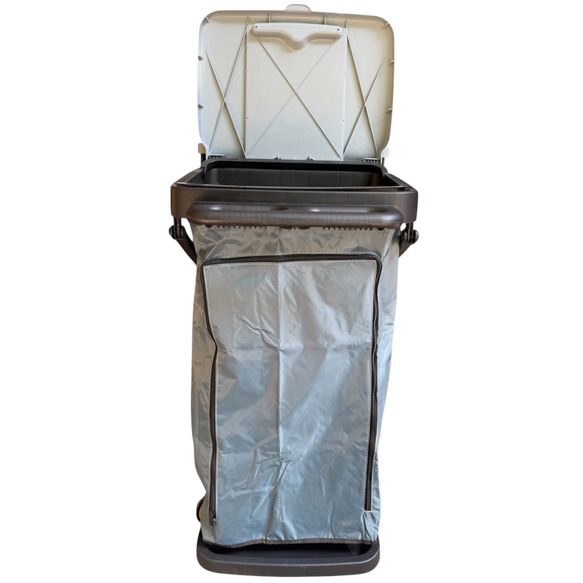 Janitorial Trolley with a Bag, Buckets and Wringer