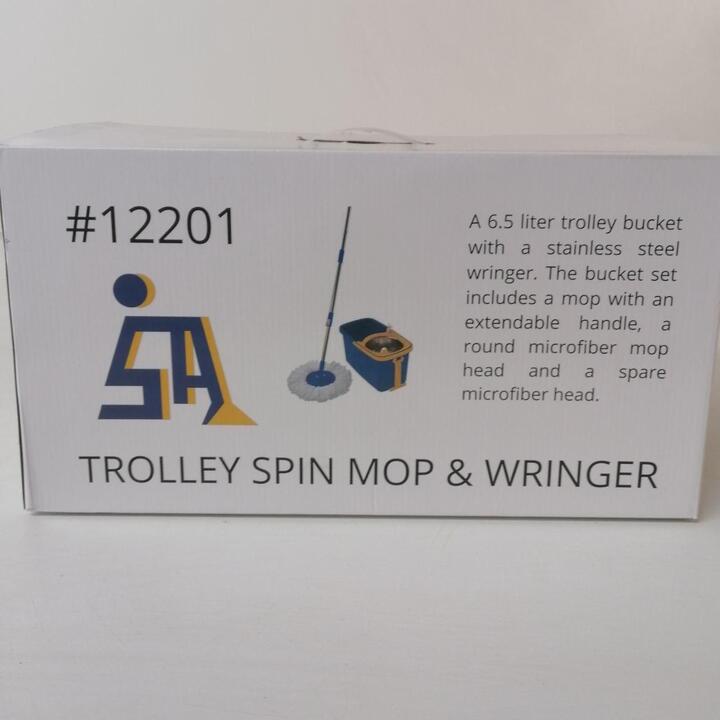 Bucket Trolley with Spin Mop