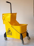 Trolley with divider and wringer 42L