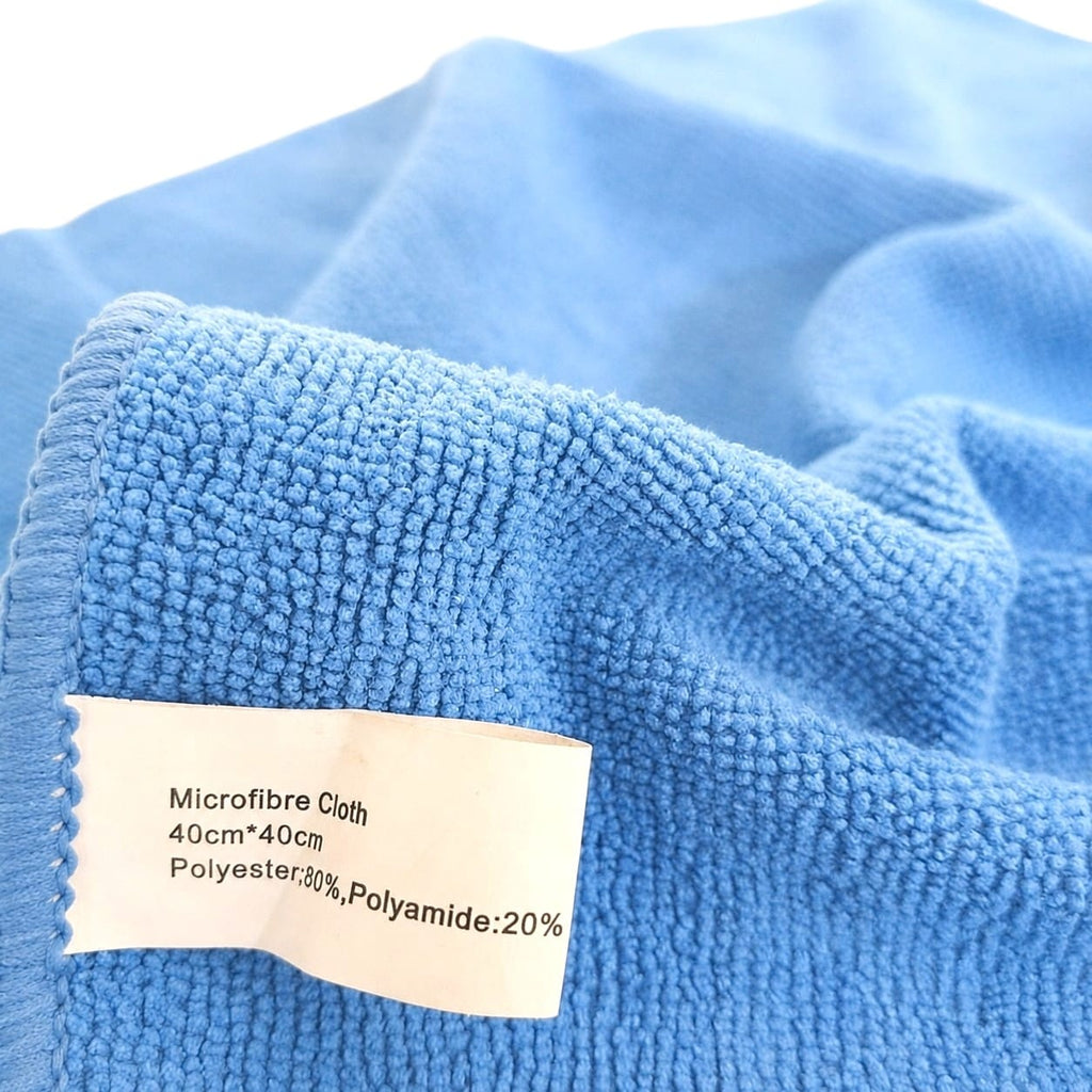 Soft Microfibre Cloth 300gsm - Lightblue