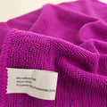 Soft Microfibre Cloth 300gsm - Purple