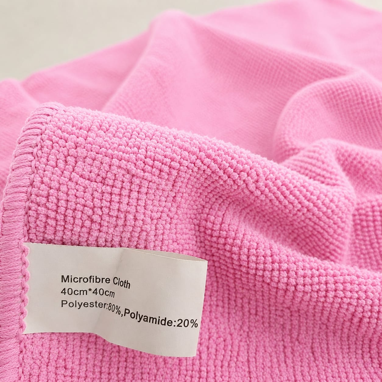 Soft Microfibre Cloth 300gsm - Pink