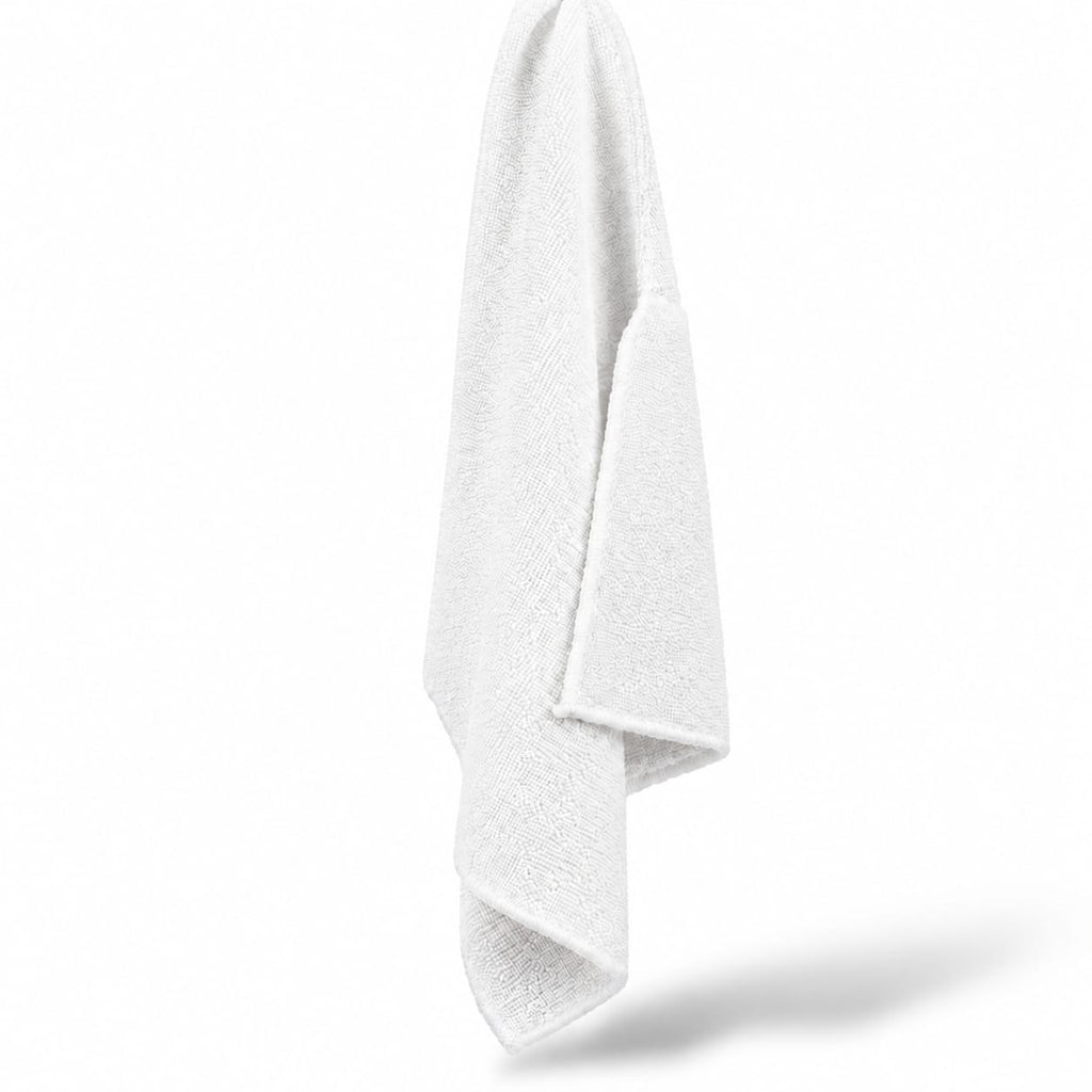 Soft Microfibre Cloth 300gsm - White