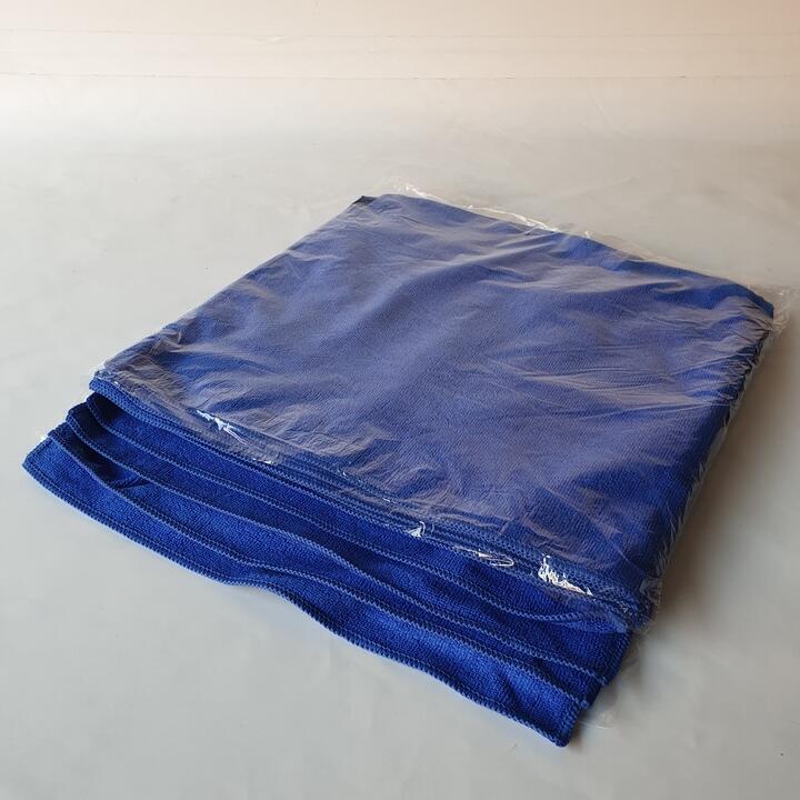 Soft Microfibre Cloth 300gsm (Pack of 10) - Darkblue