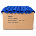 Soft Microfibre Cloth 300gsm (Box of 250) - Darkblue