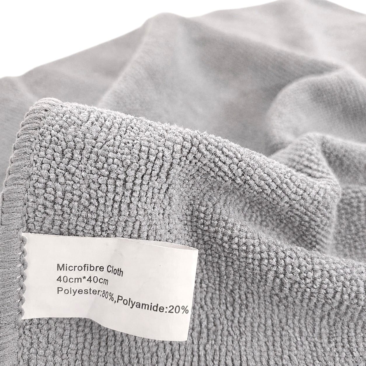 Soft Microfibre Cloth 300gsm (Box of 250) - Grey