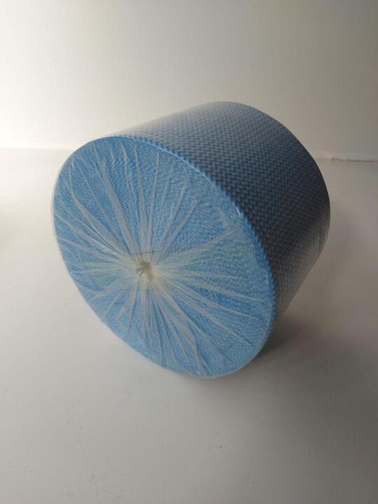 Spunlace Cloth Roll - Blue
