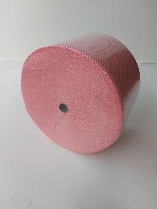Spunlace Cloth Roll - Red