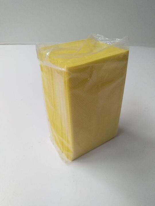 Spunlace Cloth (50 Each) - Yellow