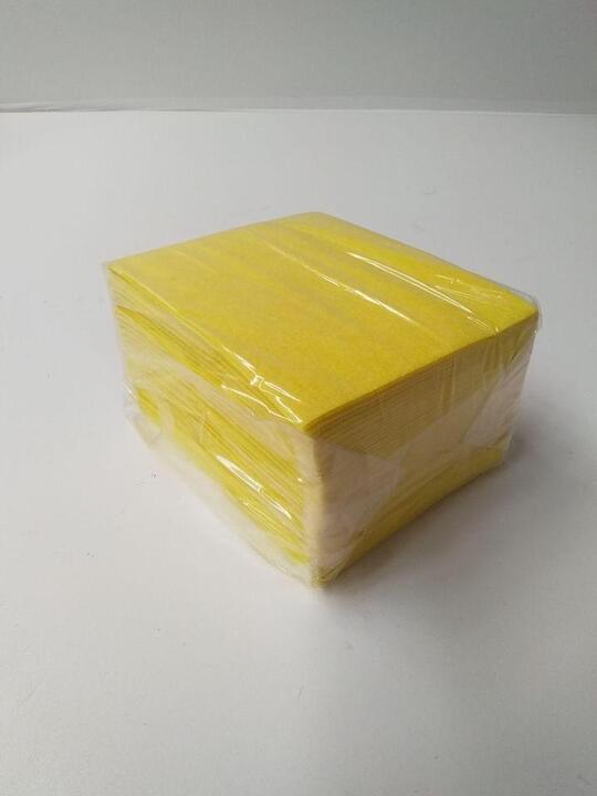 Clour Code Cloth (25 Each) - Yellow