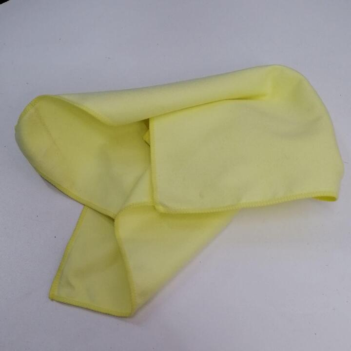 Yellow Shami Microfibre Cloth