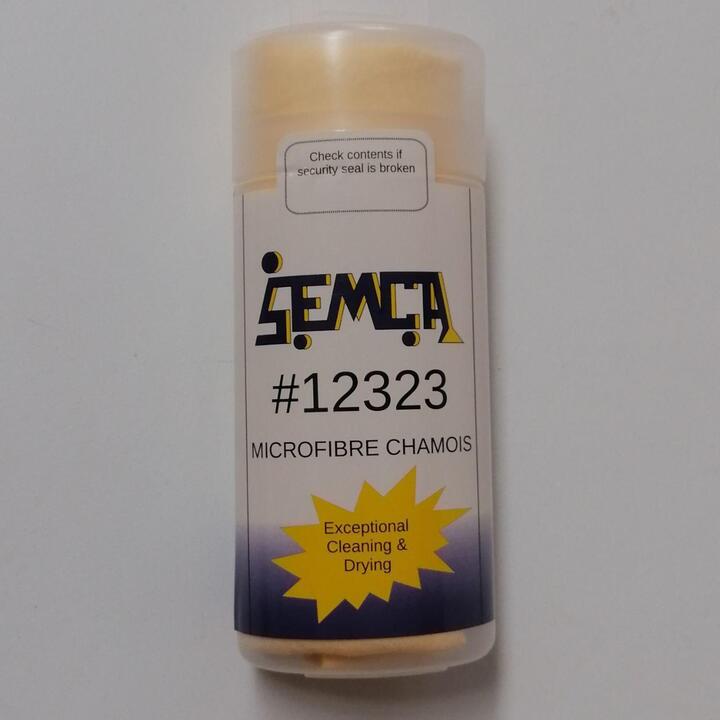 Microfiber Chamois in a plastic container
