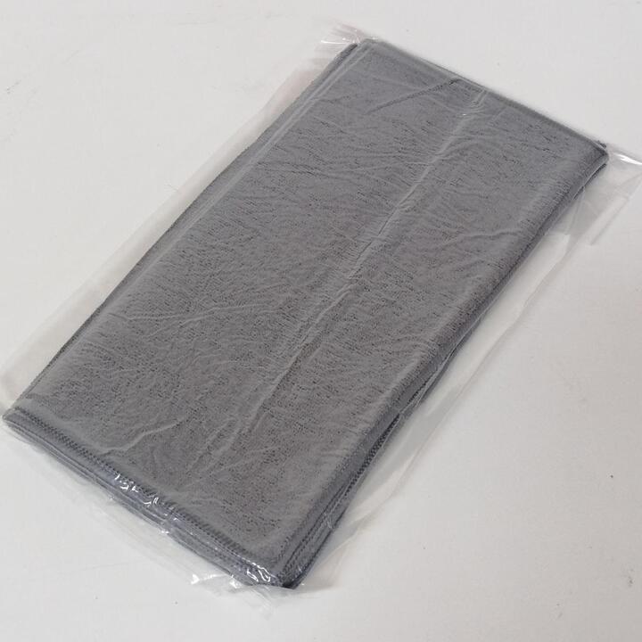 Soft Microfibre Cloths (Box of 25 packets) - Grey