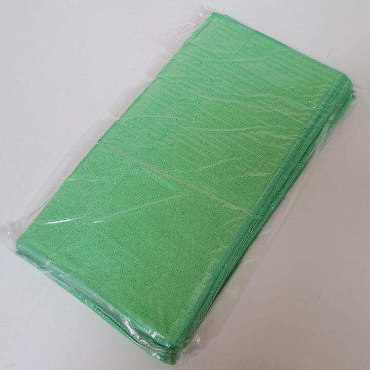 Soft Microfibre Cloth 200gsm (Pack of 10) - Green