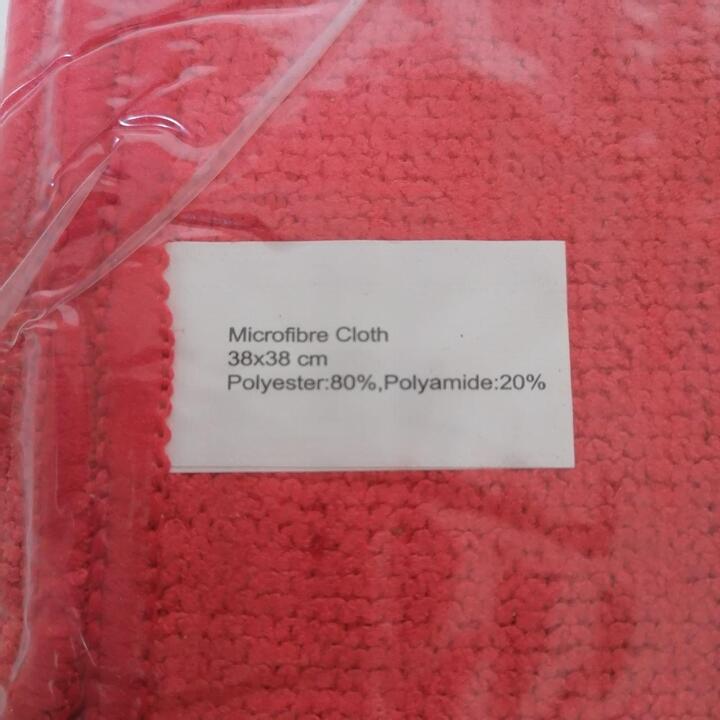 Soft Microfibre Cloths (Box of 25 packets) - Red