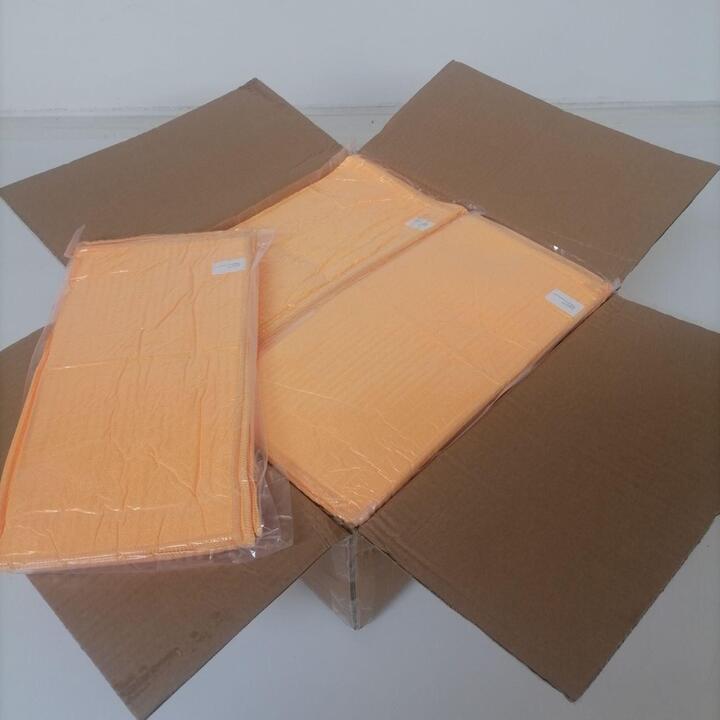 Soft Microfibre Cloths (Box of 25 packets) - Orange