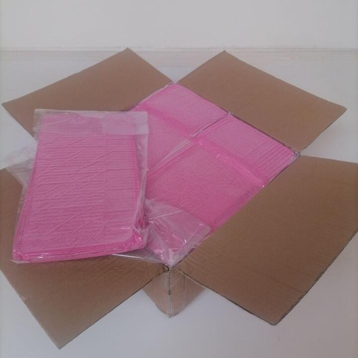 Soft Microfibre Cloths (Box of 25 packets) - Pink