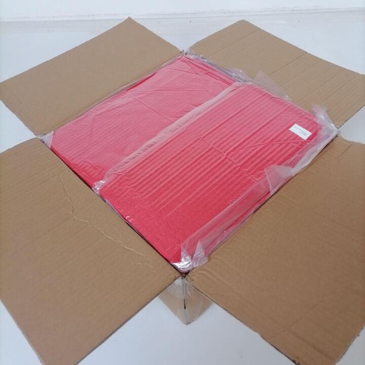 Soft Microfibre Cloths (Box of 25 packets) - Red