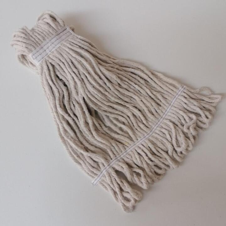 400g Looped Fan Mop Head - White