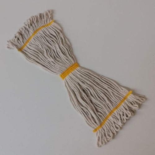 400g Looped Fan Mop Head - Yellow