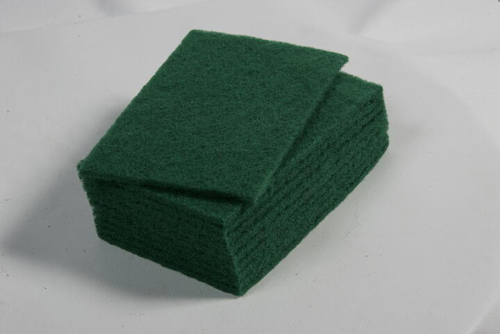 Green Hand Pads 14cm x 21cm (Pack of 10)