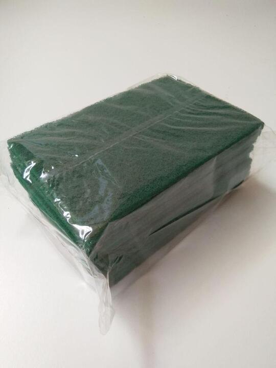 Green Hand Pads 14cm x 21cm (Pack of 10)