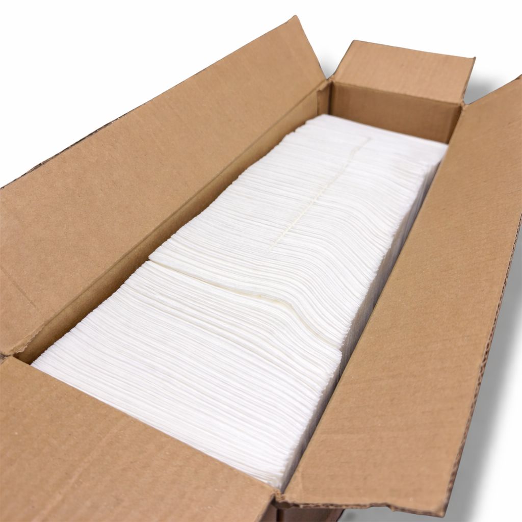 Box of 1000 serviettes 1ply
